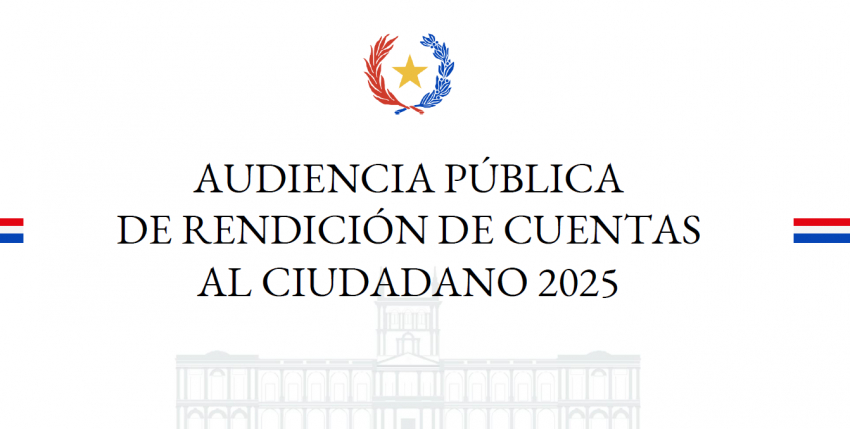 Audiencia Pública de Rendición de Cuentas al Ciudadano - Ejercicio 2025
