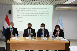 Reunión del Comité FAL del transporte aéreo en el Aeropuerto Internacional Silvio Pettirossi