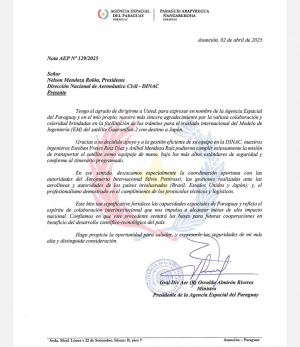 Compromiso con el desarrollo aeroespacial