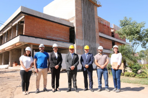 Presidente de la DINAC se reunió con el nuevo Gerente de Proyecto de KOICA y visitaron obras del futuro Centro de Entrenamiento de Aviación.