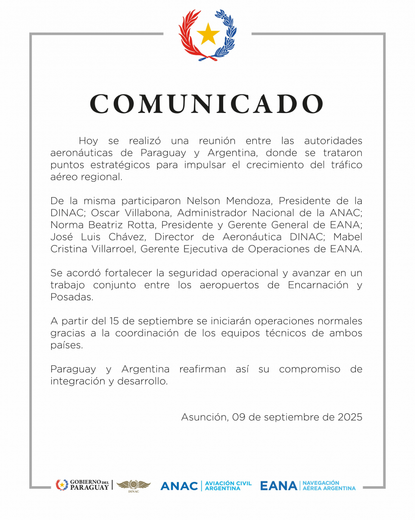 COMUNICADO 09/09/2025