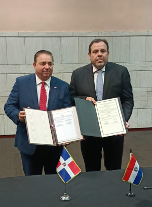 Paraguay y República Dominicana firmaron un Acuerdo de Servicios Aéreos (ASA)