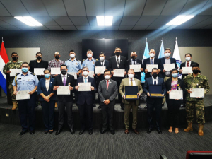 Ceremonia de clausura del “Taller sobre Gestión de Riesgo” organizado por la Dirección Nacional de Aeronáutica Civil - DINAC