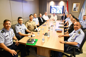 Reunión interinstitucional para fortalecer el control y la vigilancia del espacio aéreo