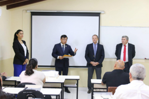 Apertura del Curso de Carga y Correo en Seguridad de la Aviación Civil.