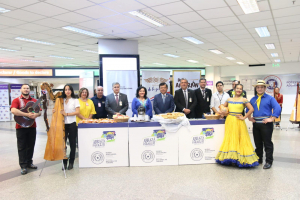 DINAC y SENATUR iniciaron campaña “Buen Anfitrión” en el Aeropuerto Internacional Silvio Pettirossi.