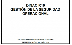 DINAC R19 - GESTI&Oacute;N DE LA SEGURIDAD OPERACIONAL