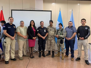 Ejercicio de seguridad sobre tentativa de acto de interferencia ilícita, en el Aeropuerto Internacional GUARANI de la Ciudad de Minga Guazú.