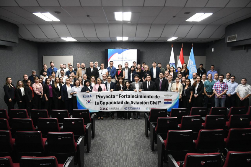 Informe Intermedio del Proyecto de Fortalecimiento de las Capacidades de Profesionales de la Aviación Civil en Paraguay